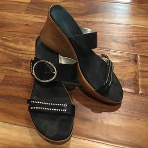 Onex Cynthia wedge platform cork sandals