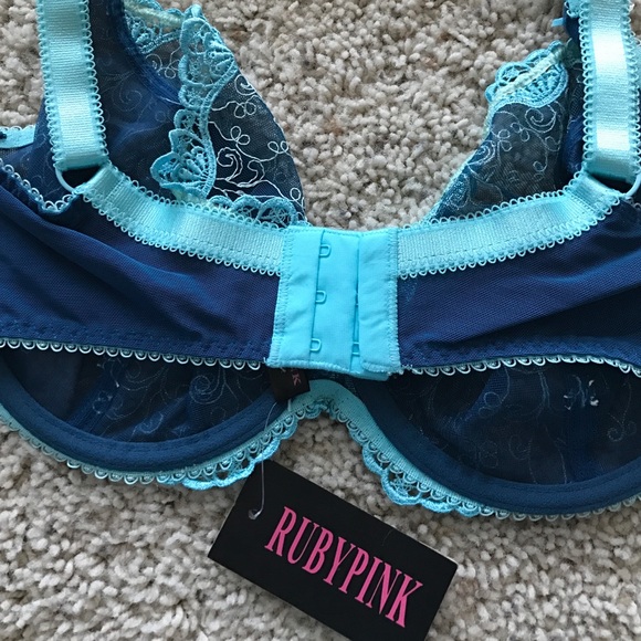 NWT Rubypink Lace Underwire Bra - Picture 4 of 4