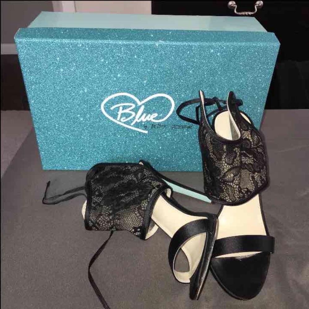 Betsey Johnson Black Heels