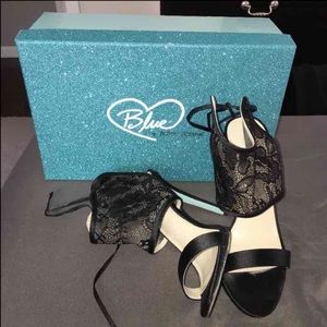 Betsey Johnson Black Heels