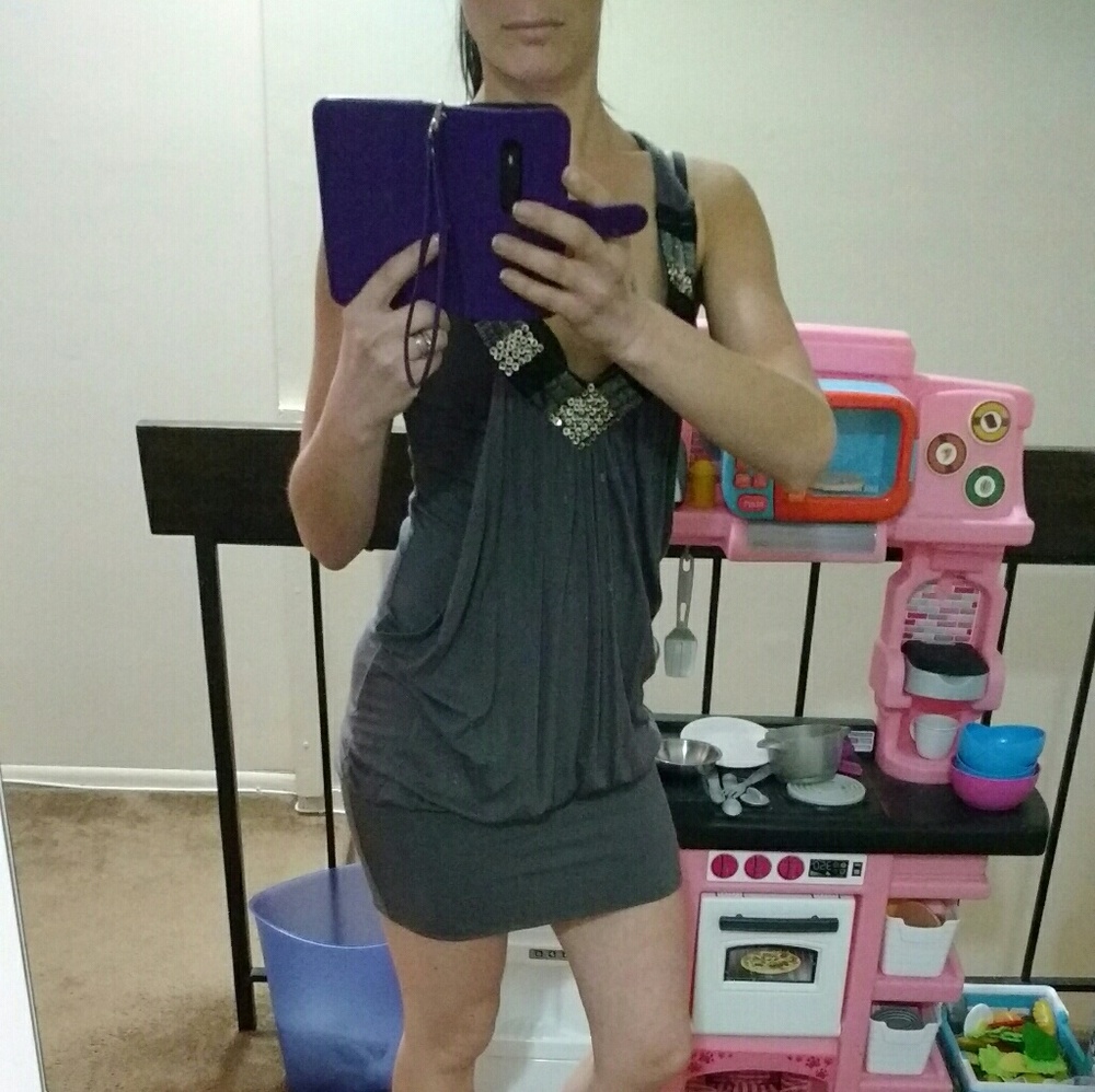 Short sequence dress