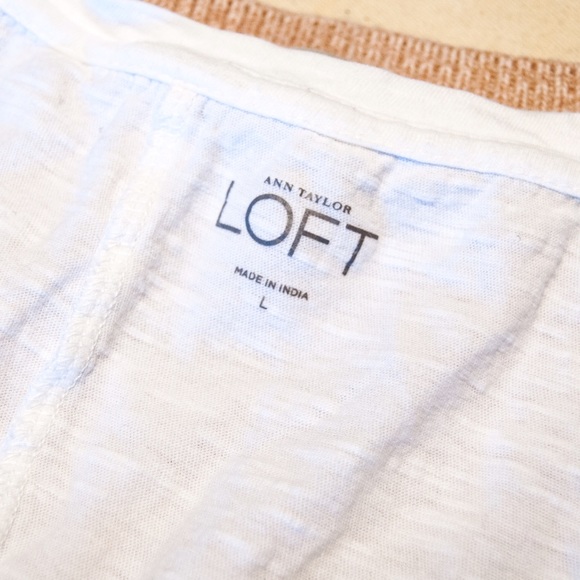 LOFT White Tank Top - Picture 4 of 4