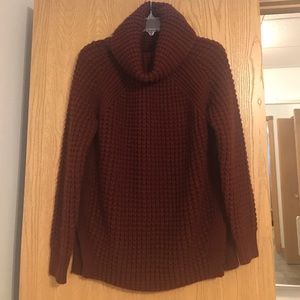 Chunky knit turtleneck