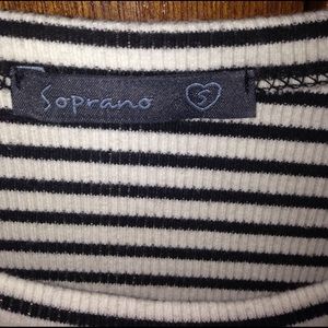 Soprano Dresses - A small black and white dress. Only worn once! Soprano Dresses - A small black and white dress. Only worn once!