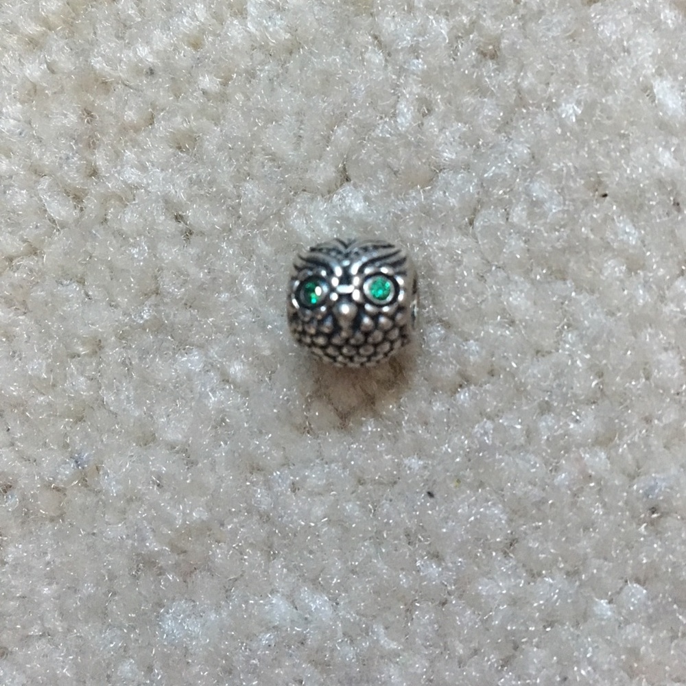 Pandora silver owl charm