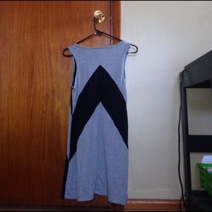 Fashion Bug Dresses - A gray and black diagonally patterned dress Fashion Bug Dresses - A gray and black diagonally patterned dress
