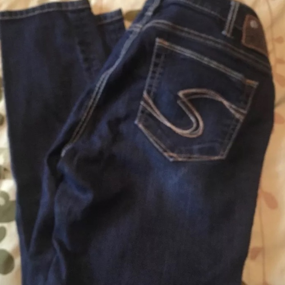 Silver jeans