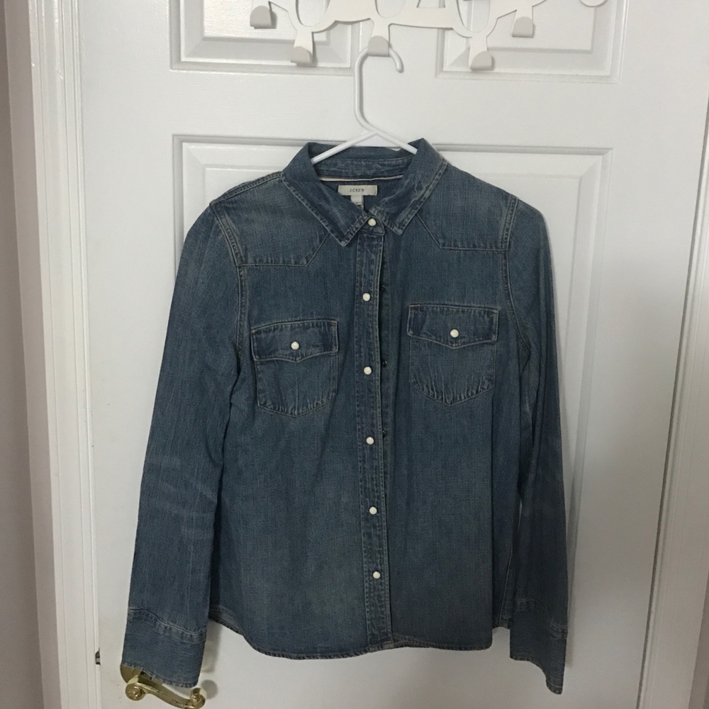 J.CREW Denim Button Down
