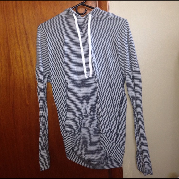 American Eagle Outfitters Other - American eagle black and white striped hoodie American Eagle Outfitters Other - American eagle black and white striped hoodie