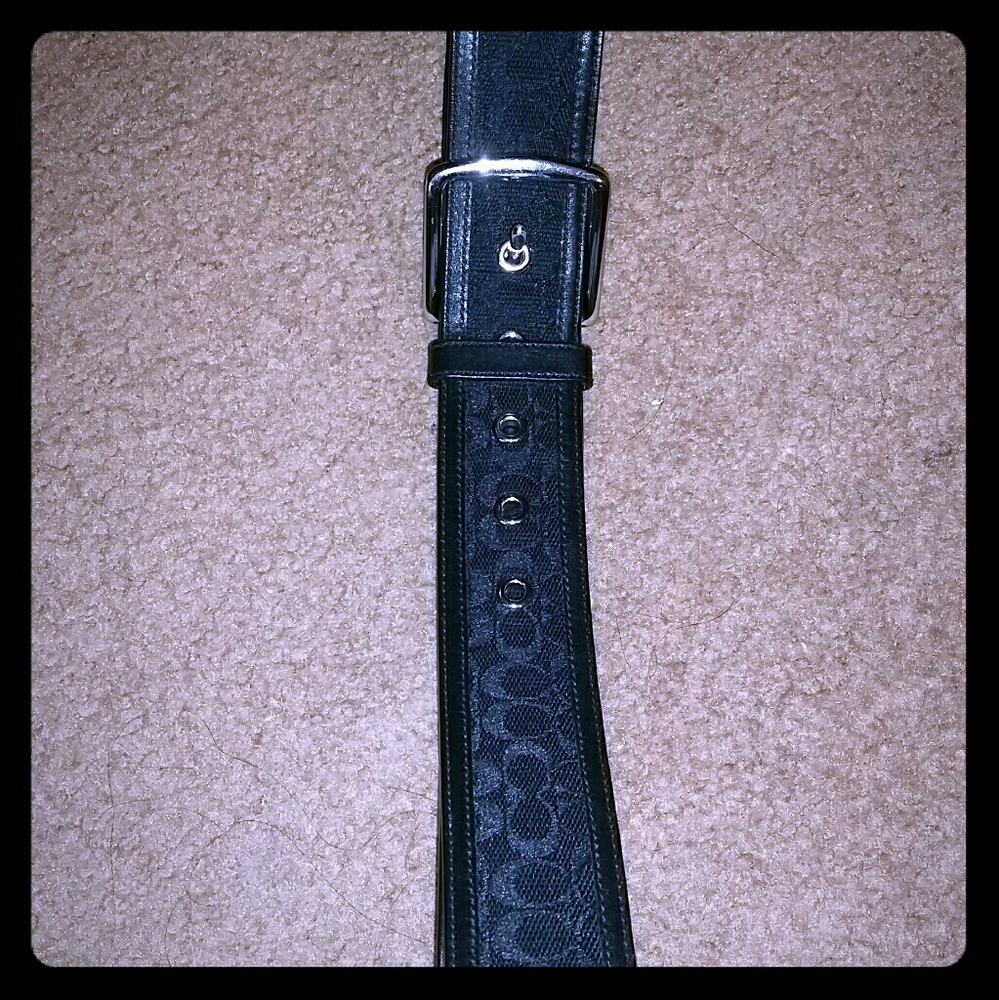 Coach 100% genuine leather belt