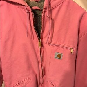 Women's pink carhartt coat