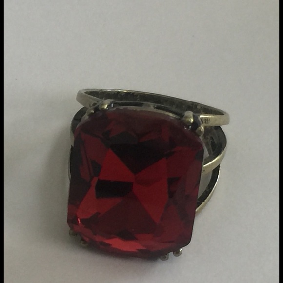 Women's Red Ring size 10 - Picture 3 of 4