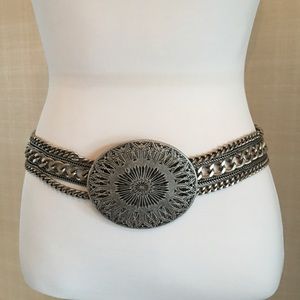 Alexander McQueen Metal Chain belt