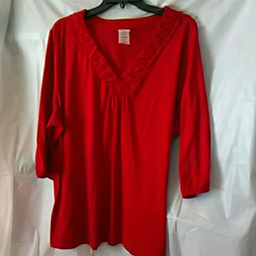 Pretty red  just my size shirt