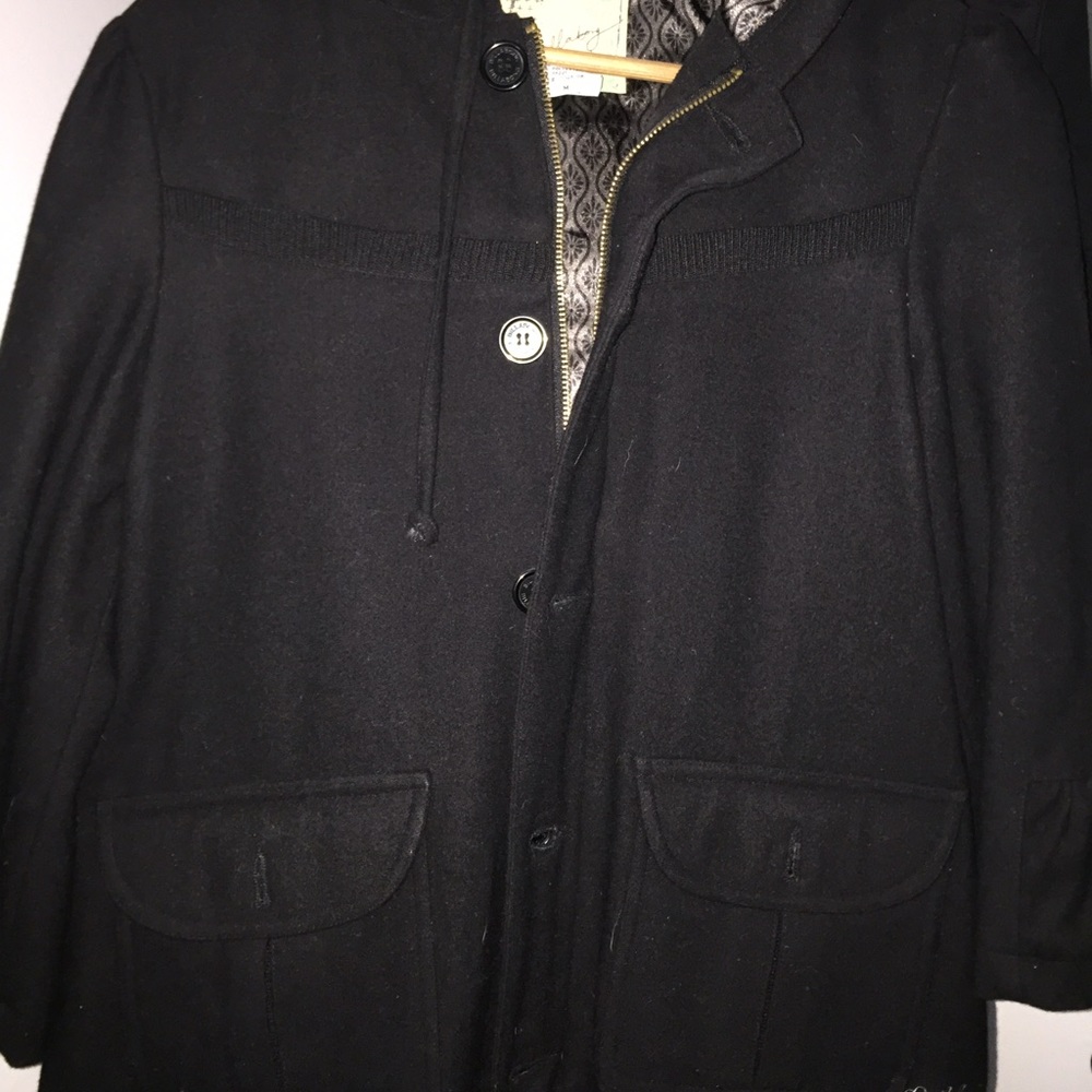 Billabong 3/4 length sleeve wool jacket