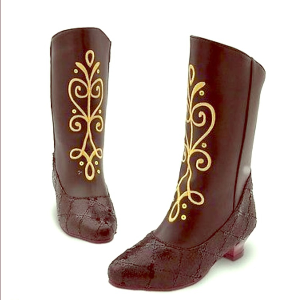Disney Frozen Anna Boots Size 9