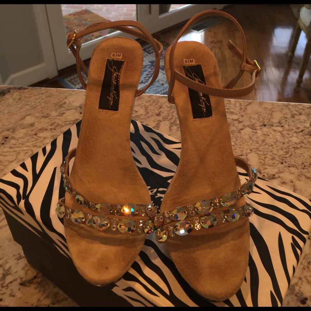 Gorgeous Jonathan Kayne Evening Sandal-Worn Once