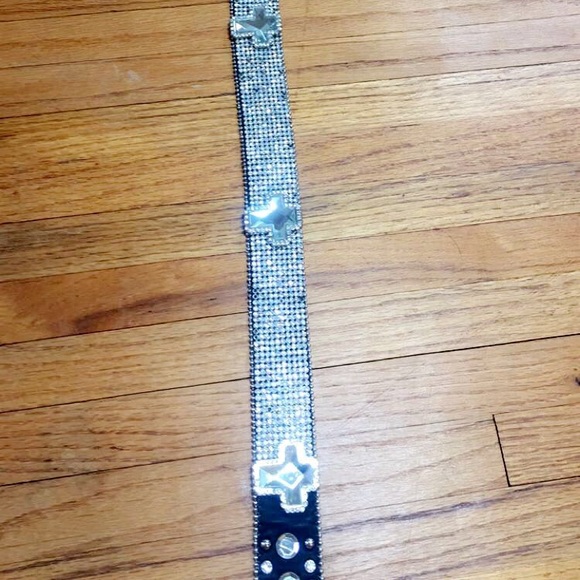 Western rhinestone belt-atlas - Picture 3 of 3