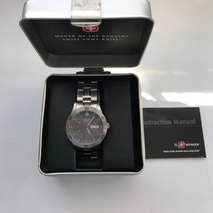 Men's Swiss army watch New. Never worn.