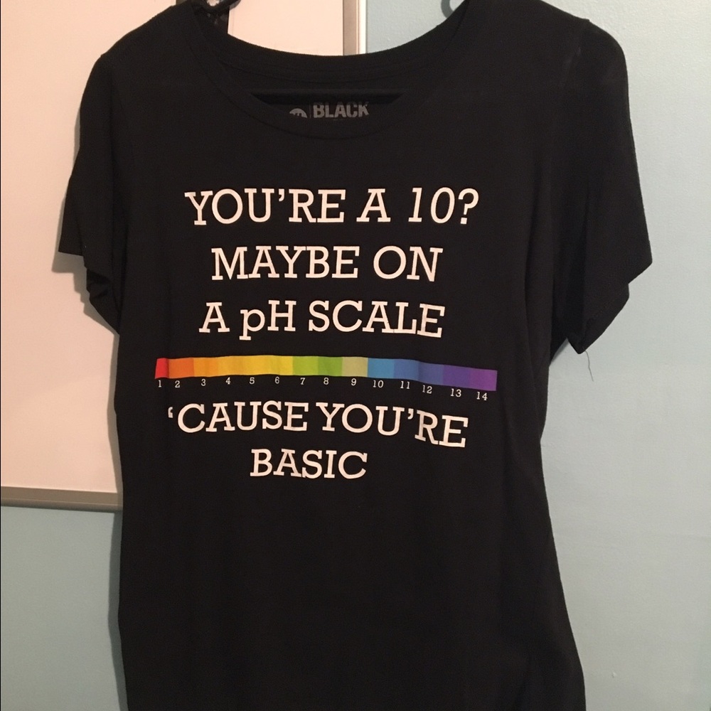 Black Chemistry tee shirt