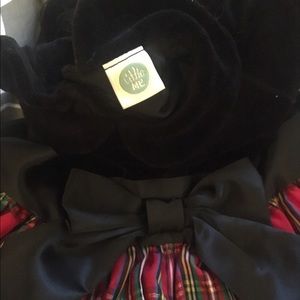 little me Christmas dress baby girl 24m