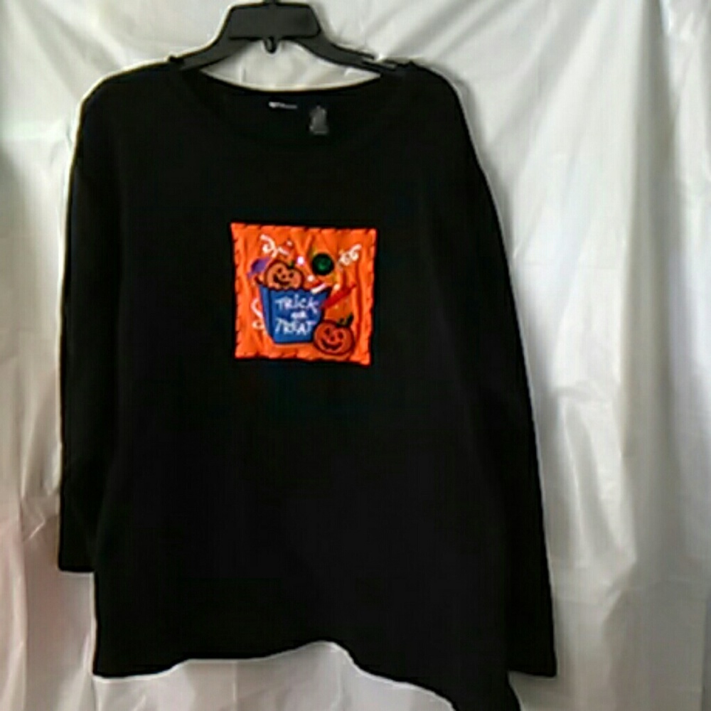 Trick or treat happy halliween sweatshirt 3x