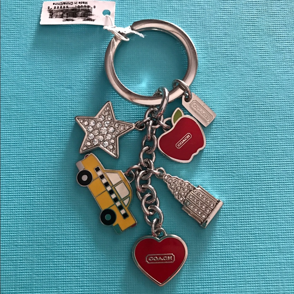 Coach New York City fob-new with tags