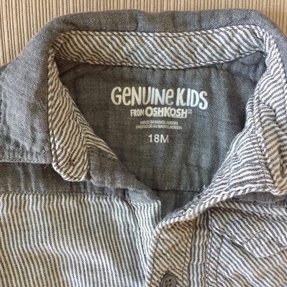 Genuine Kids convertible shirt - Size 18M - Picture 2 of 3