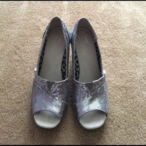 Toms Sequin Wedges