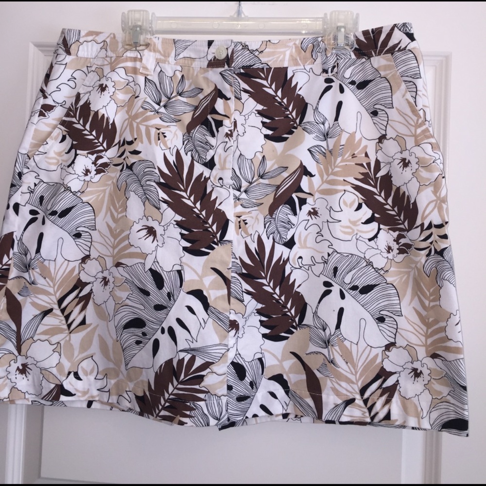 Karen Scott Jungle Design Skort