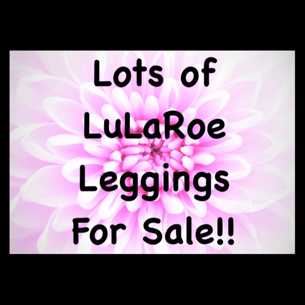 💋Lots of OS LuLaRoe Leggings For Sale!!