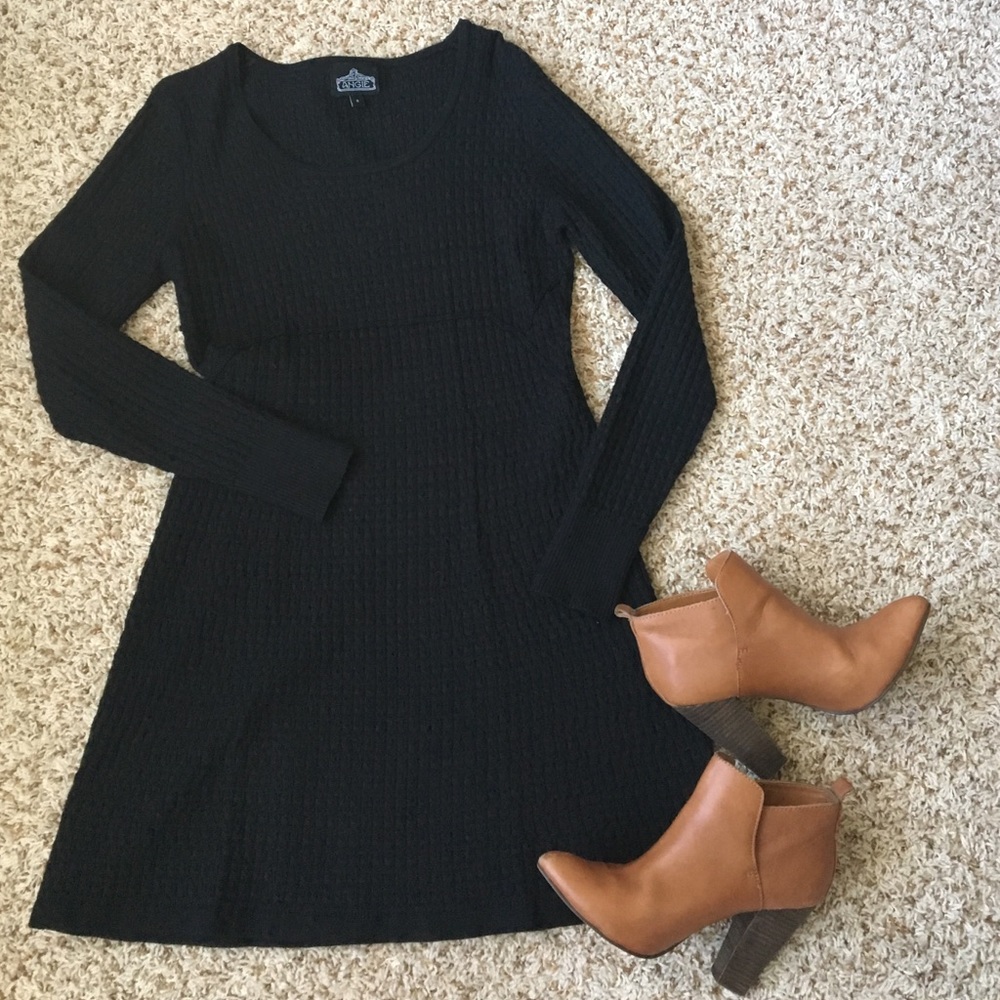 Sweater dress!