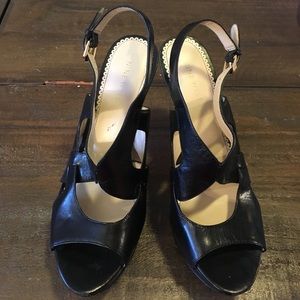 Nine West black heels
