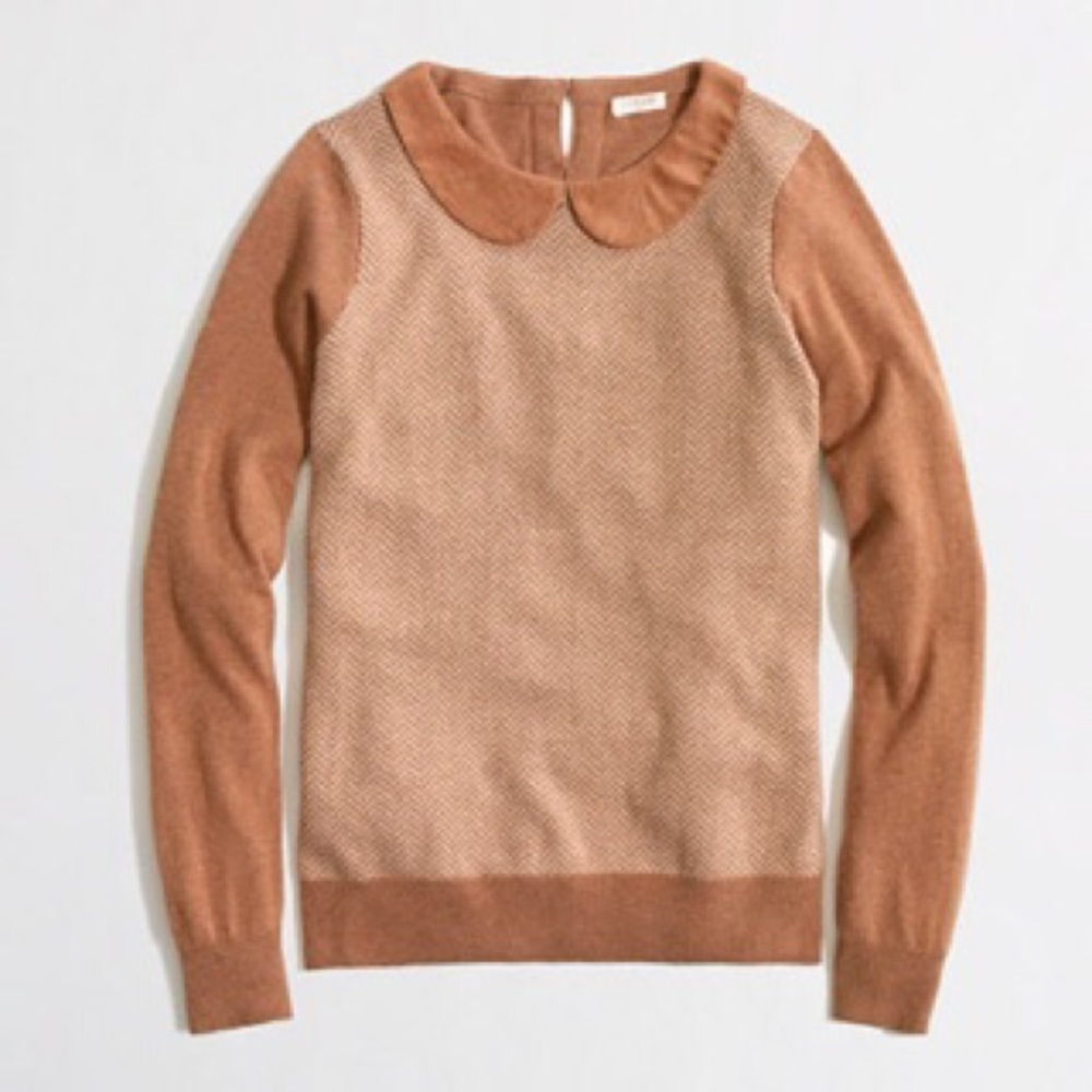 JCrew Herringbone Sweater