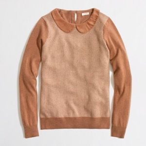 JCrew Herringbone Sweater