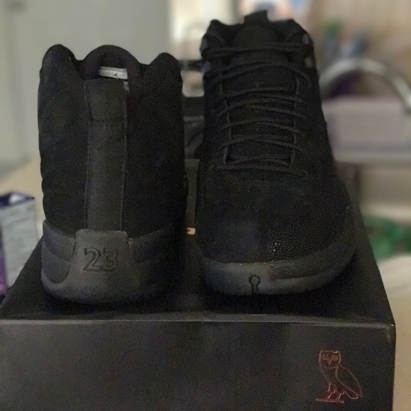 Retro Air Jordan 12's drake ovo's size 13 - Picture 4 of 4