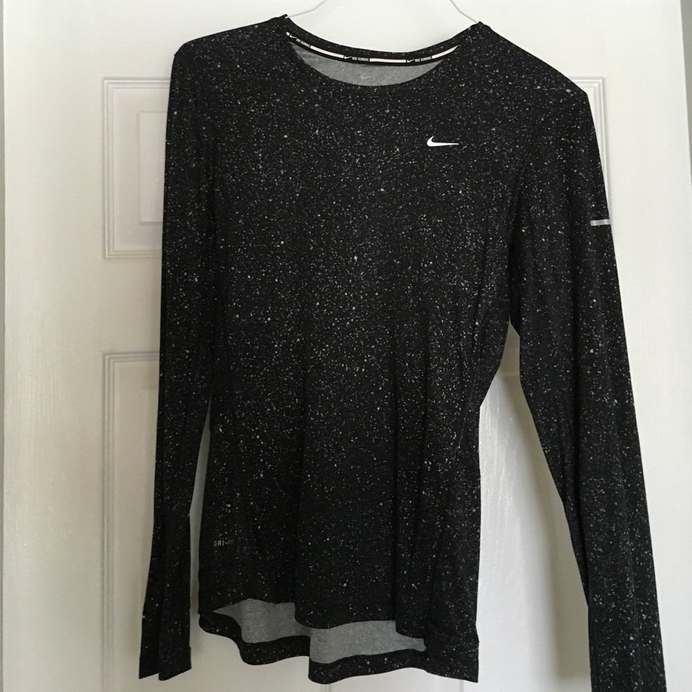 Nike dri-fit long sleeve running shirt