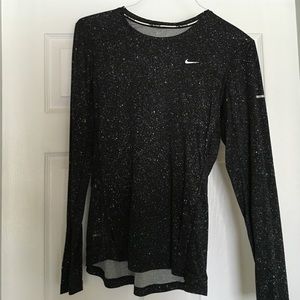 Nike dri-fit long sleeve running shirt
