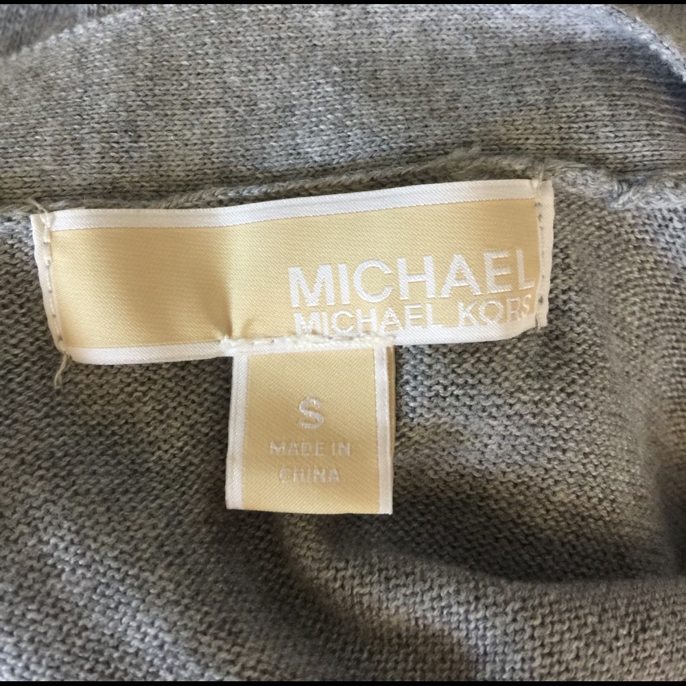 MK cardigan.