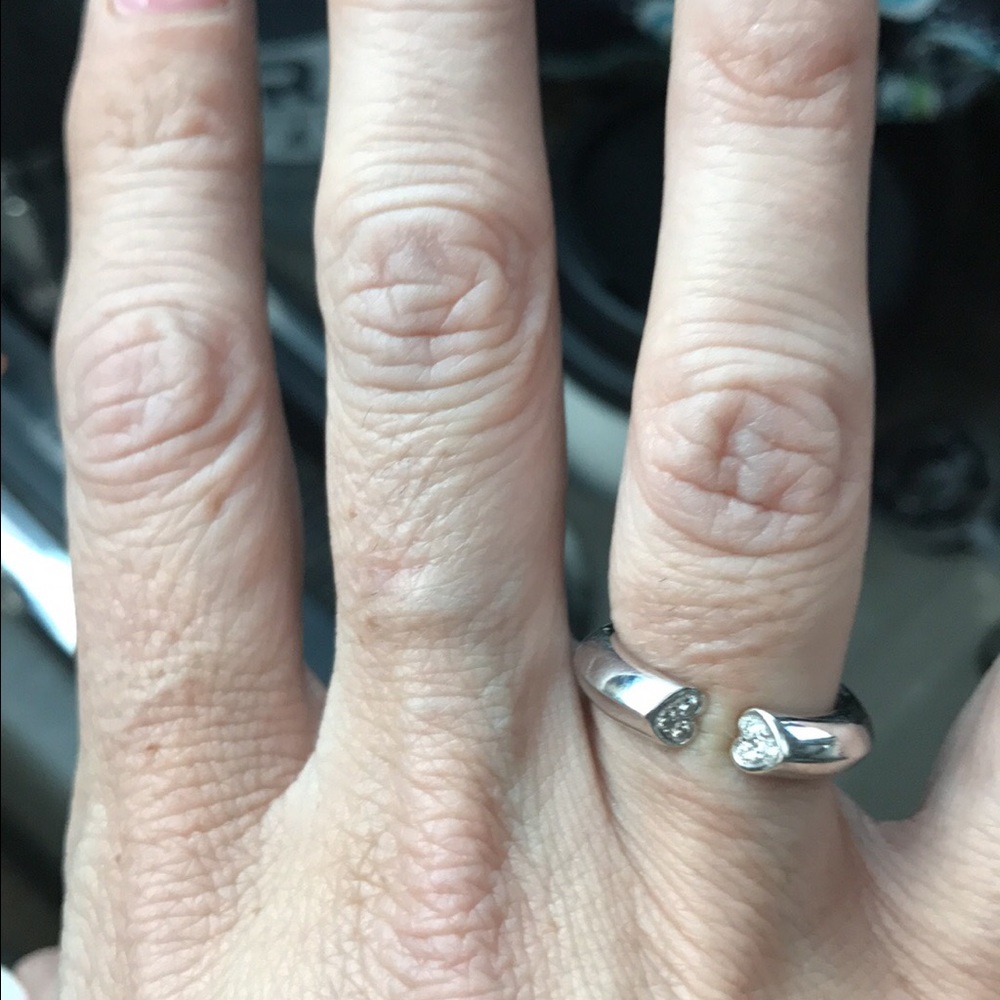 Tiffany diamond heart ring