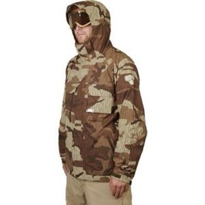 camo burton jacket