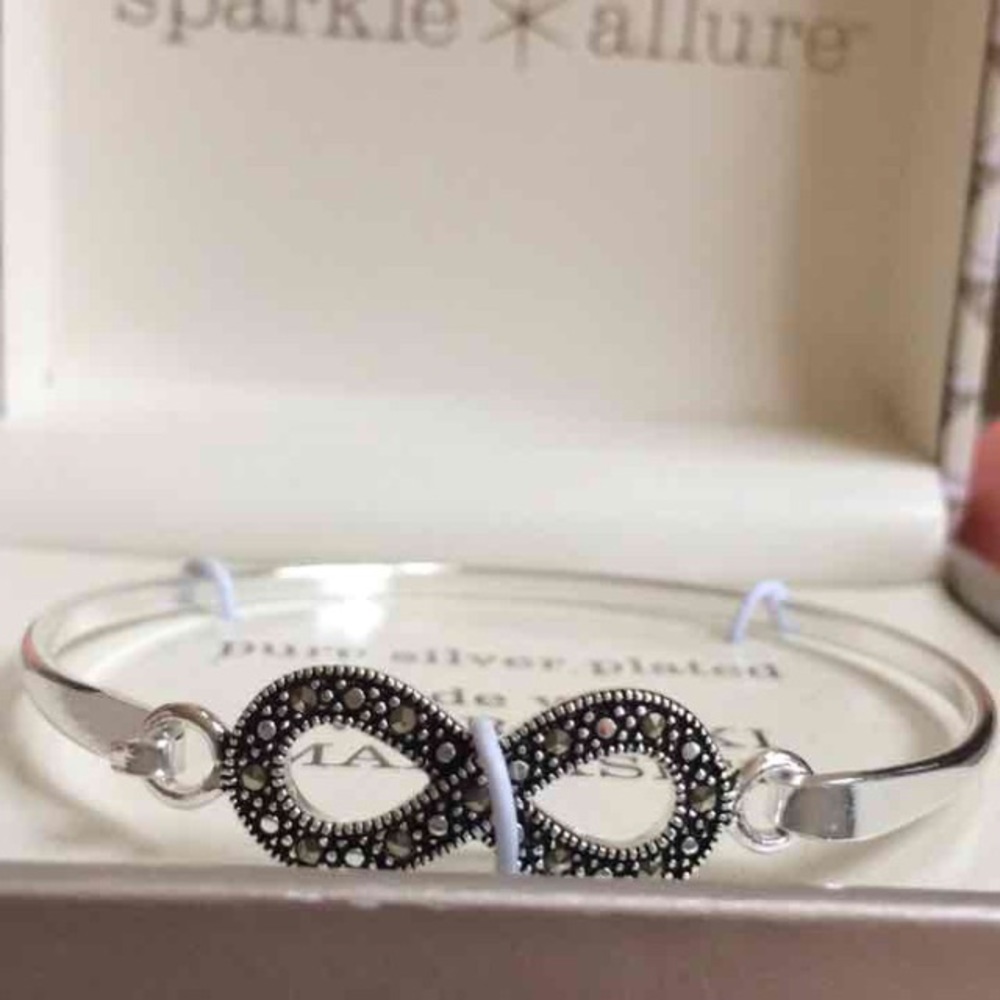Sterling Silver Infinity Bracelet