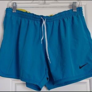 Like New Nike Shorts With Built In Spandex!