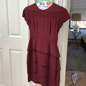 French connection silk dress