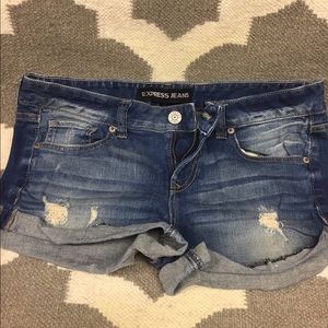Jean shorts