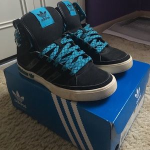 adidas top court high w/ friendship laces