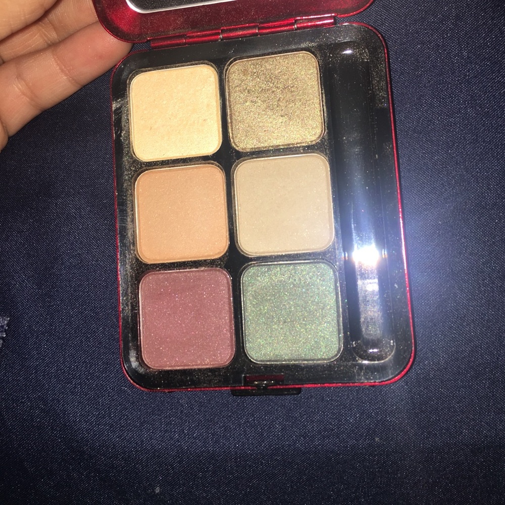 MAC intriguingly Scarlet 6 warm Eyeshadow palette