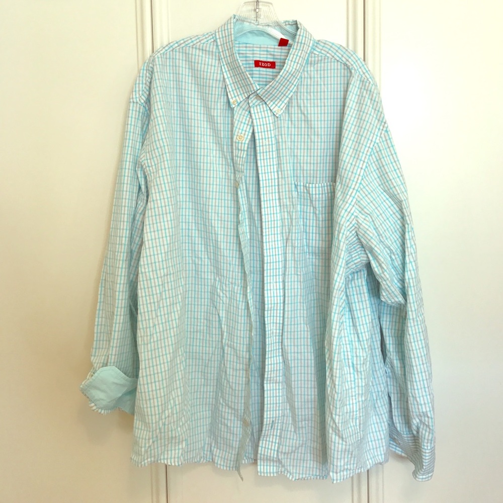Men's 3XL Izod button down dress shirt