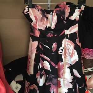 Floral mini dress