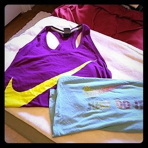 NIKE tank tops